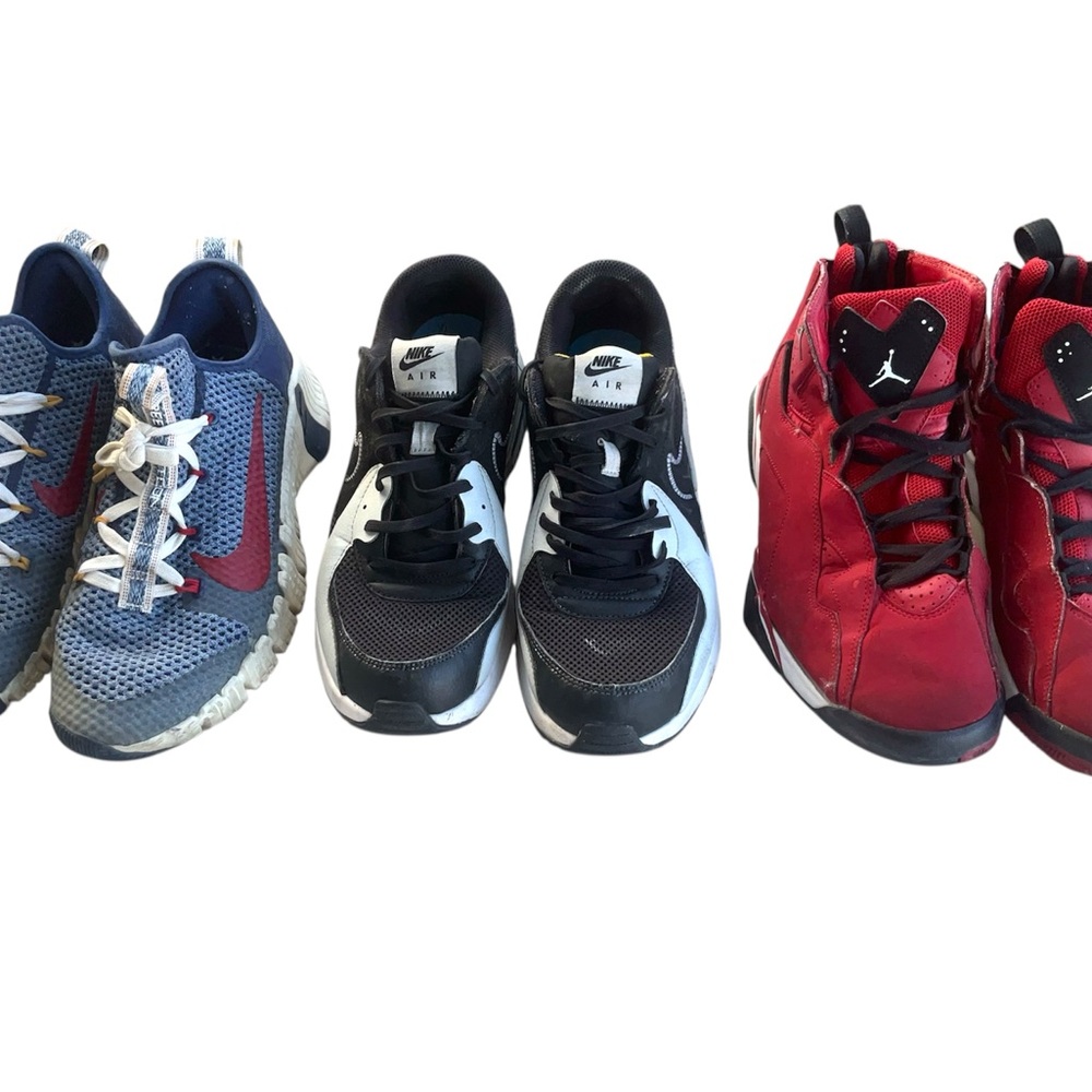 Nike and Jordan Sneakers Bundle 3 pairs (used)